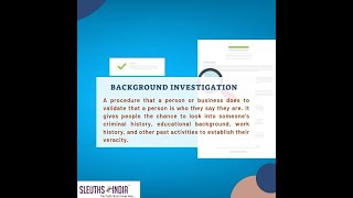 Background Investigation Should Not Be an AfterThought Anymore  Contact Us Today [upl. by Ettevram]