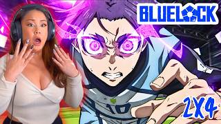 REO MIKAGE 🔥EPIC🔥 ABILITY CHAMELEON  Blue Lock Season 2 Episode 4 Reaction [upl. by Xerxes285]