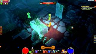 Torchlight 2 Easter Egg Minecraft in Torchlight 2 Notchs Mine  Iron Sword Location [upl. by Barthold742]