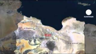 Libyan government forces tighten Misrata noose [upl. by Dnomso575]