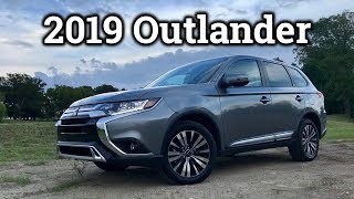 Review 2019 Mitsubishi Outlander 3 Rows 29 MPG AWD for less than 30K [upl. by Arah]