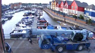 Exmouth Marina webcam 9nov23 [upl. by Nacnud926]