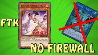 YuGiOh DECK OUT FTK  Ohne Firewall Dragon [upl. by Droc]