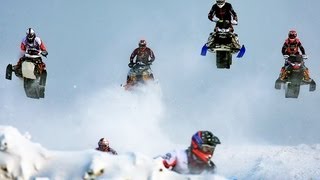 Swedish Snowcross Championship 2013 [upl. by Ellevel316]