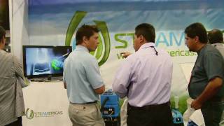 Car Care World Expo 2010 Las Vegas Optima Steamer Steam Car Wash [upl. by Elaine108]