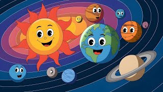 Explore Our Solar System  Planets For Kids  Space For Kids educationalvideosforkids [upl. by Annaiel]