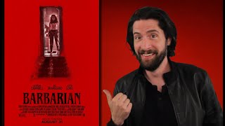 Barbarian  Movie Review [upl. by Celinka]