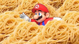 Mario Dies In The Spaghetti Factory 🍝 [upl. by Yelah]