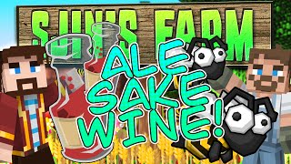 Minecraft  Sjins Farm 89  Ale Sake and Wine [upl. by Bust]