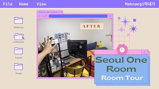 Room Tour Seoul One Room🏠 [upl. by Ecined]