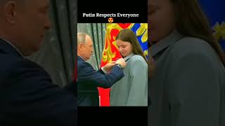 Putin Really Values Women😍 vladimirputin bestleader russianpresident putinattitude [upl. by Euqinomahs]