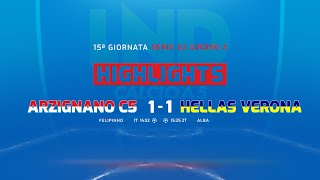 Highlights Arzignano 11 Hellas Verona [upl. by Karylin641]