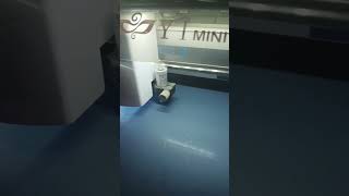 Vinyl Cutting  SeventySevenDigitalArts  Cuyi mini cutter shorts cutting tshirtprinting work [upl. by Kimmel]