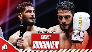 YOUSSEF BOUGHANEM SANS LANGUE DE BOIS AVANT SON 2ÈME COMBAT AU GLORY  INTERVIEW [upl. by Laemaj]