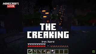 Minecraft Live Creaking Reveal Pale Garden Reveal [upl. by Alton621]