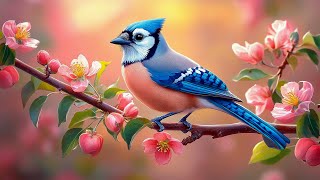 Relaxing Bird Sounds  Birds Singing Heal Stress Anxiety And Depression Heal The Mind [upl. by Tound]