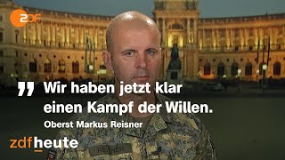 Zustand der Truppen Lage an der Front Oberst Reisner analysiert die militärische Situation [upl. by Herbst]