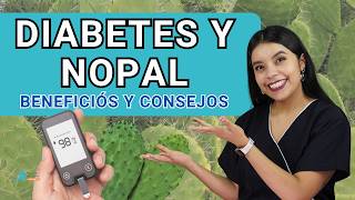 BENEFICIOS del NOPAL para personas con DIABETES [upl. by Enitsud325]