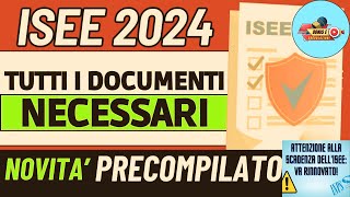 ISEE 2024 Guida Completa con Documenti Essenziali Giacenze e Redditi e Ultime Novità ⚡ [upl. by Garrek722]