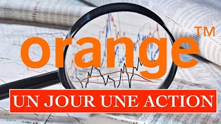 CAC40  UN JOURUNE ACTION  ORANGE 💡 JOLI DIVIDENDE SOUS COTEE MAIS LOURDEMENT ENDETTEE 🎯 [upl. by Enyawal]