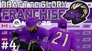 NHL 25 Draft to Glory Franchise mode 4 “IGGYNITE THE PASSIONquot [upl. by Absa]