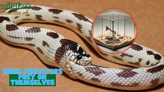 Snakes Eating Themselves Why Snakes Turn into Their Own Prey  WildFact Wonders [upl. by Thomasin]