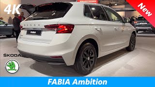 Škoda Fabia Ambition 2022  First FULL Review in 4K  Exterior  Interior Facelift Price [upl. by Nies]