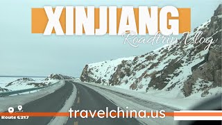 Roadtrip in Xinjiang China  Vol 4 on Route G217 to Burqin County [upl. by Ietta]