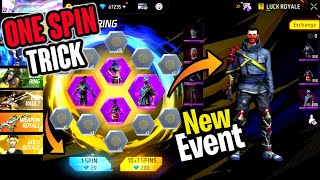 FREE FIRE NEW IRON RAVE RING EVENT  FREE FIRE NEW EVENT  TECHNO BANDA [upl. by Ariane310]