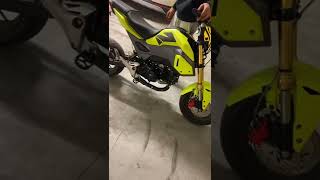 STRAIGHT PIPE HONDA GROM [upl. by Seessel]