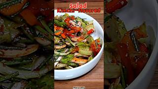 Kimchiflavored salad with romaine lettuce spicy salad sidedish [upl. by Lyndsey]