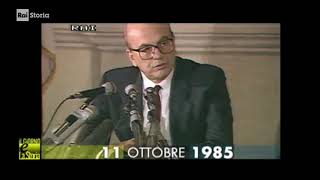 §151 crisi diplomatiche 11 ottobre 1985 ITALIAUSA quotAffairequot Sigonella Craxi VS Regan [upl. by Bigod265]