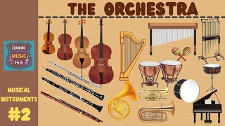 THE ORCHESTRA  INSTRUMENTS OF THE ORCHESTRA  CONDUCTOR  LESSON 2  MUSICAL INSTRUMENTS [upl. by Llenreb]