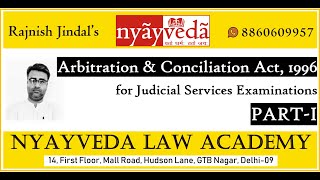 Lecture – 1  Arbitration and Conciliation Act 1996 ADR [upl. by Annemarie]