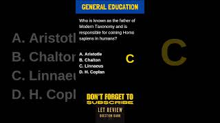 GEN ED Review Questions 6566 letreview [upl. by Whitson]