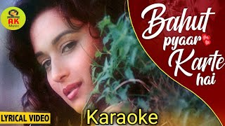 Bahut Pyaar Karte Hain Female Version Karaoke With Scrolling Lyrics Eng amp Hindi [upl. by Mahda578]