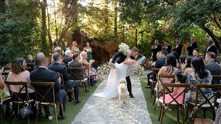 Calamigos Ranch Birchwood Room  Gina amp Jake  Wedding Highlight [upl. by Dadirac]