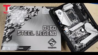 Asrock B460 Steel Legend Supports 10th Gen Intel Processors Socket 1200  Tech Land [upl. by Denna]