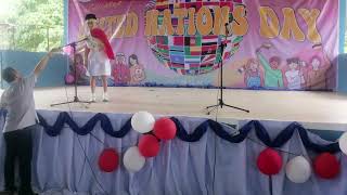 Grade 3 students Dance Performance and Introducing their Country During United Nation Day [upl. by Lihka]