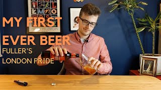 The first beer I ever drank  Fullers London Pride amber ale review [upl. by Ipoillak]