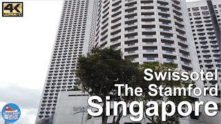 4K Hotel tour  Swissotel The Stamford Singapore [upl. by Nohsav]