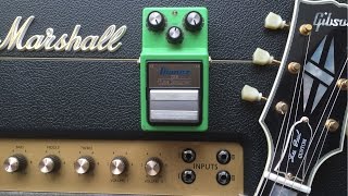 Tube Screamer Vs Power Tube Distortion [upl. by Yunick685]