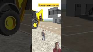 Franklin Change House with Police Station in Indian Bike Driving 3d shorts HarshTatsuya [upl. by Arvind33]