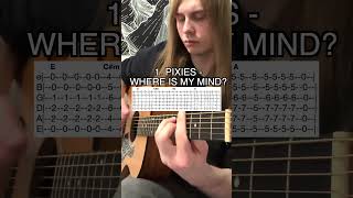 5 Overplayed Guitar Riffs on TikTok  Part 3 With Tabs [upl. by Delbert127]