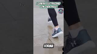 Zapatos Inteligentes Genera Electricidad con Cada Paso 🌟🔋 inventos [upl. by Hochman]