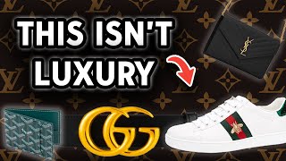 Luxury Fashion Is For Broke People [upl. by Nileak677]