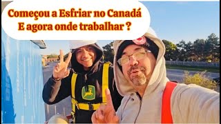 Começou a esfriar no Canadá e agora onde vou trabalhar [upl. by Redmer]