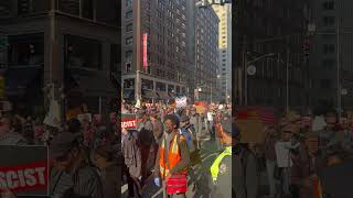 Trump Protest  NYC  11924 [upl. by Northrop]