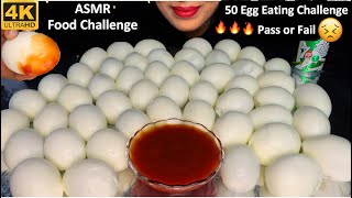 50 Hard Boiled Egg Eating CHALLENGE ASMR MUKBANG VIDEO EGG CHALLENGE  ASMR FOOD CHALLENGE VIDEOS [upl. by Selohcin497]