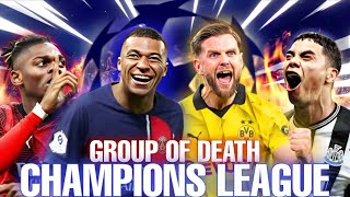 Champions League Group of Death EXE 😂 [upl. by Cychosz]